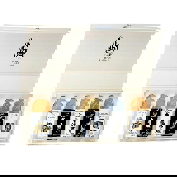 Lattafa Unisex Perfume Lattafa Pride Collection No. 5 Eau de Parfum Unisex Fragrance Gift Set (5 x 20ml) (La Collection D'antiquites + Shahan Silver + La African Drummer + Ishq Al Shuyukh + Vintage Radio)