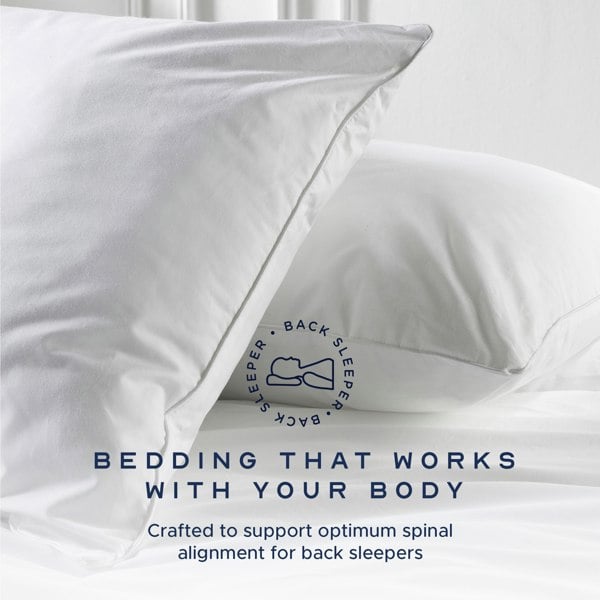 Snuggledown Luxurious Cotton Medium Support Pillow