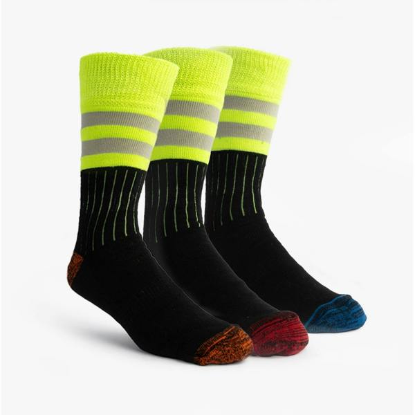 STB HIGHVIZ Socks in Multicoloured