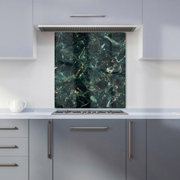 Warren Reed - Designer Deepest Green Quartz Effect Kitchen Splashback