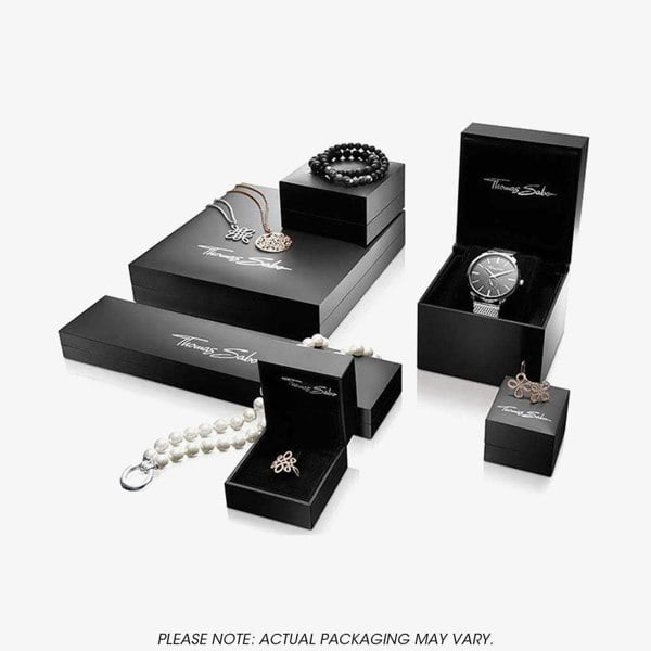 THOMAS SABO Gold Plated Small Six Claw Cubic Zirconia Ring TR2312-414-14