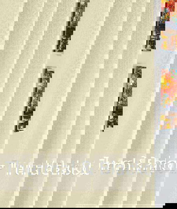 Luxury Living Temple Velvet Ring Top Blackout Curtains