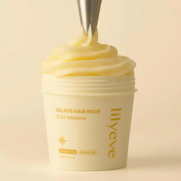 LILYEVE Gelato Hair Pack #Silky Banana 200ml