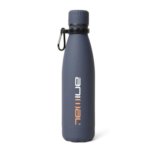 Animal Rubber 480ml Water Bottle - Navy - 