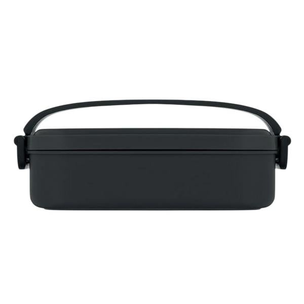 MidOcean Sarnie Polypropylene 800ml Lunch Box - Black - 