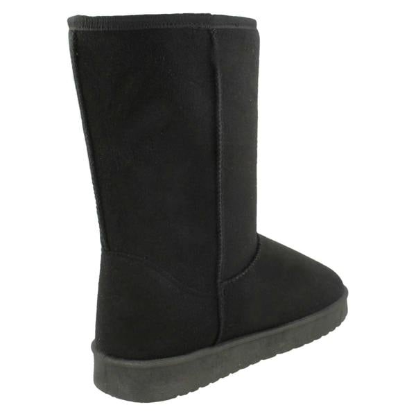 Spot On Ladies Spot On Mid Length Fleece Lined Boots F4406