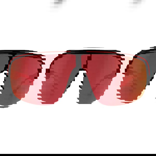 Police Sunglasses SPLB47M Arcade 3 6VPX Matte Dark Grey Multilayer Red