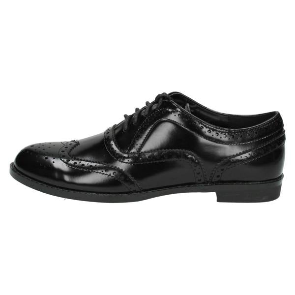Spot On Ladies Spot On Casual Brogue Style Shoes