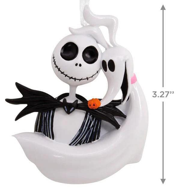 Hallmark The Nightmare Before Christmas - Jack Skellington & Zero Christmas Tree Ornament