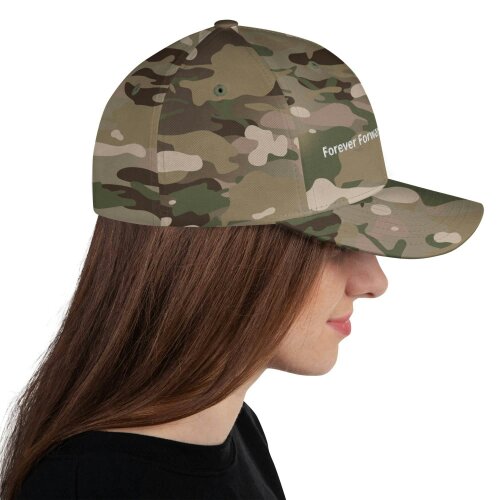 Structured Twill Cap - Multicam Green