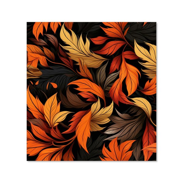 Warren Reed - Designer Autumn Leaves Design Kitchen Splashback