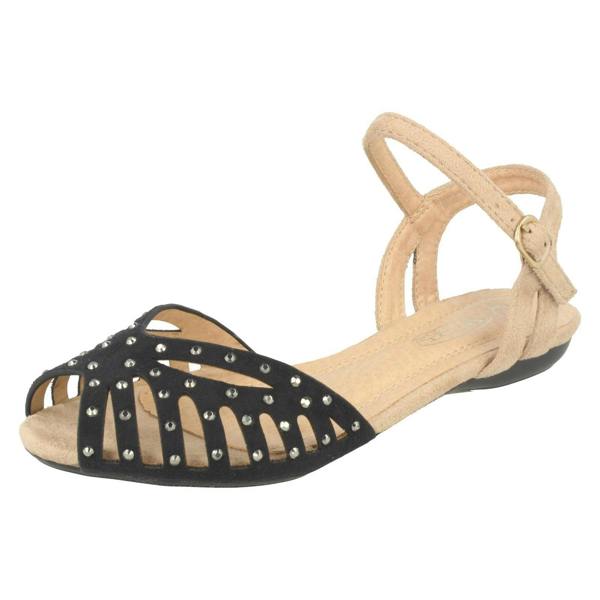 Spot On Girls Spot On Peep Toe Sandals