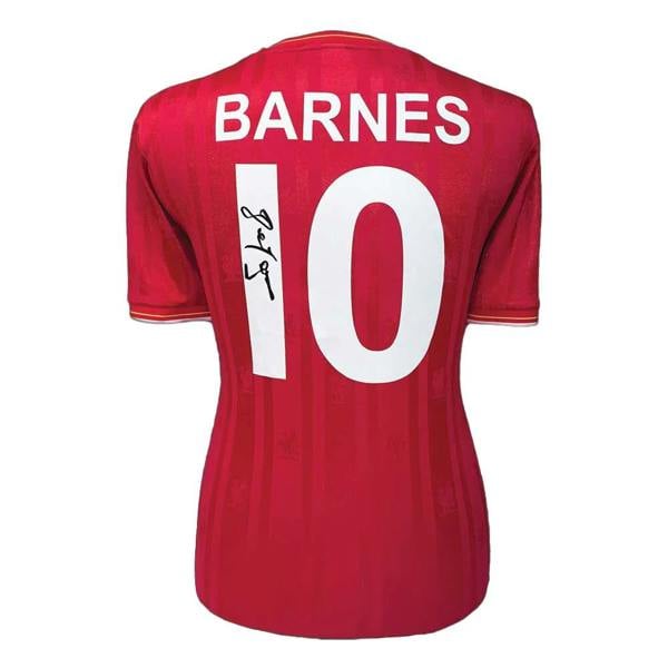 Unbranded John Barnes Signed Liverpool 10 shirt — Unframed