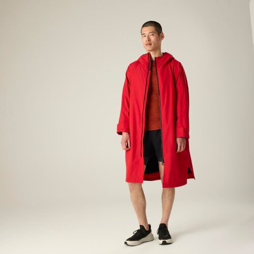 Regatta Unisex Adult Changing Robe - Classic Red/Black