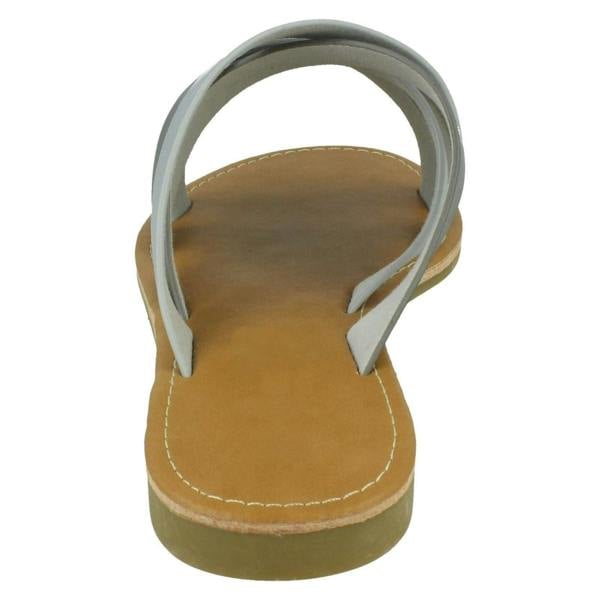 Savannah Ladies Savannah Wide Fitting Flat Strappy Mules F00387