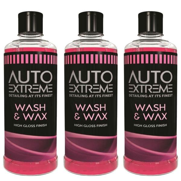 Auto Extreme 3X - Auto Extreme Wash & Wax Car Shampoo 800ml