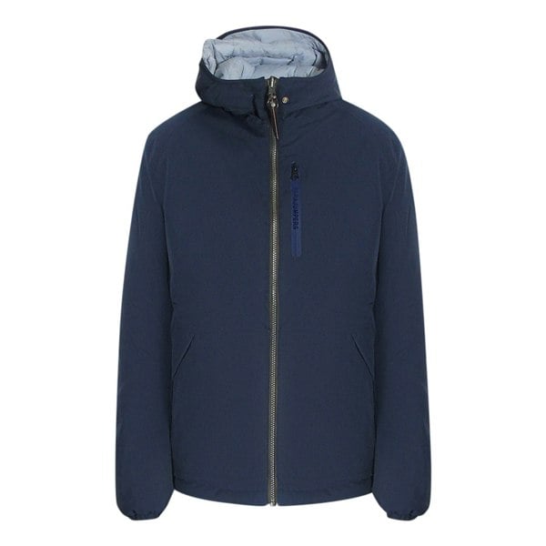 Parajumpers Lunar Rock Navy Blue Reverisble Down Jacket L