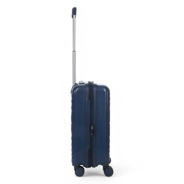 Snowball Hard Shell Cabin 55 x 37 x 22 cm PP Suitcase Luggage Suitable for Easyjet, Ryanair