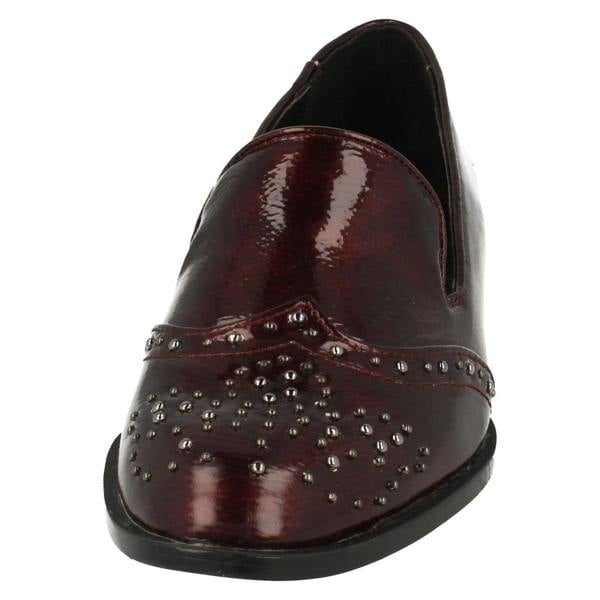 Spot On Ladies Spot On Loafer Style Shoe