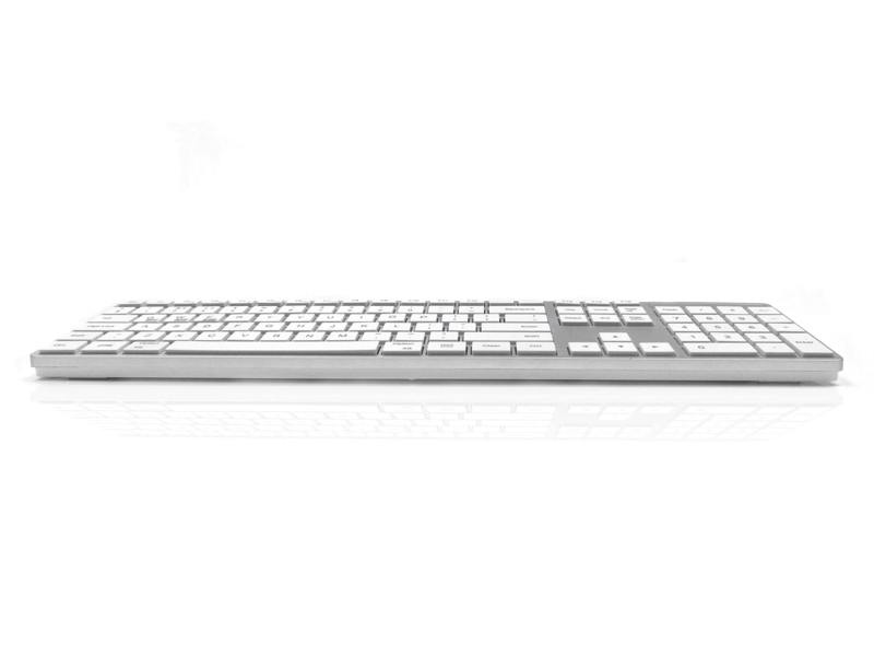 Accuratus 301 Apple Mac Wireless Multi-Device - Dual Bluetooth 5.2 & RF 2.4GHz Wireless Multi-Device Multimedia Apple Mac Slim Keyboard