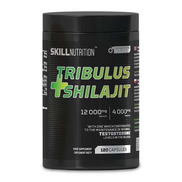 Skill Nutrition Tribulus + Shilajit - 120 vegan caps