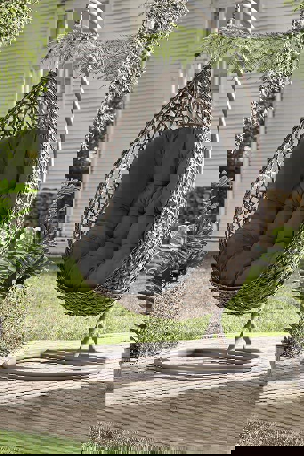 Living and Home 108 x 80cm Thick Hanging Egg Swing Chair Cushion