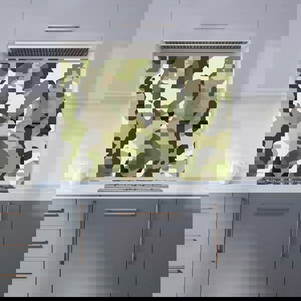 Warren Reed - Designer Camouflage Design Kitchen Splashback
