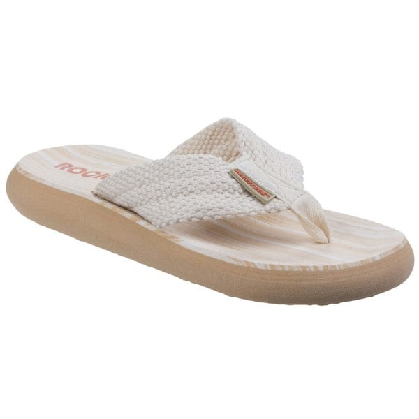 Rocket Dog Womens/Ladies Sunset Slip On Sandals - Double Cream