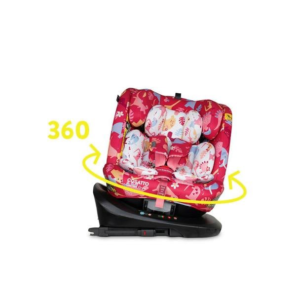 Cosatto Get Set Grow i-Size Car Seat Dino Delite