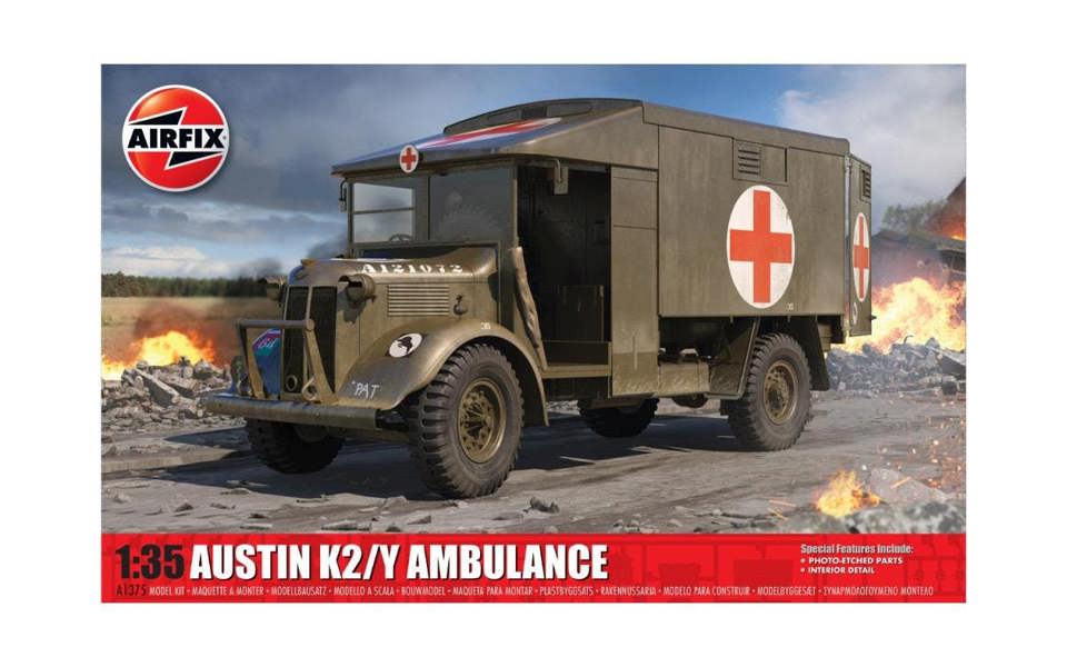 Airfix British Austin K2/Y Ambulance (1:35 Scale)
