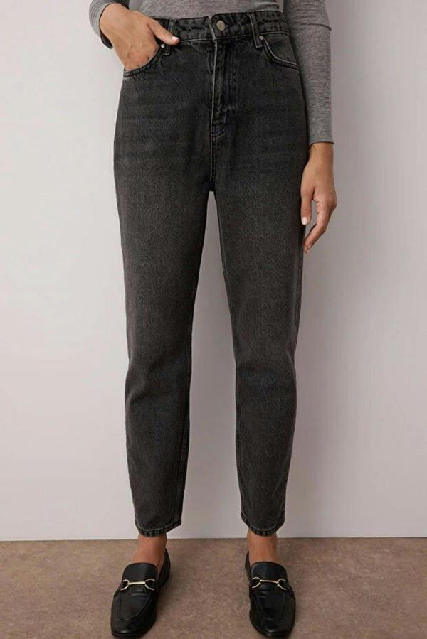 WOVCOR High Waist Mom Jeans