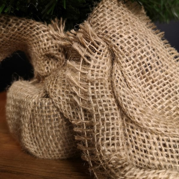 Samuel Alexander 60cm Mini Richmond Christmas Tree in a Burlap Base with 72 Tips