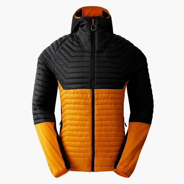 Dare 2B Mens Descending II Hybrid Jacket - Black/Desert Sun