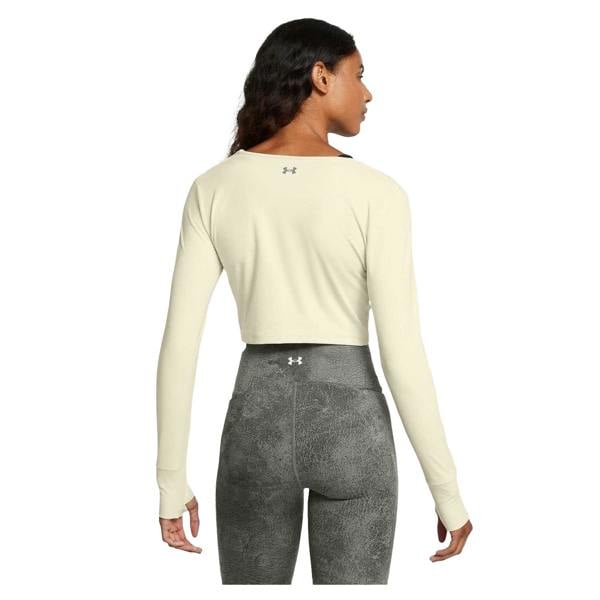 Under Armour Womens/Ladies Project Rock Long-Sleeved T-Shirt - Brown - 