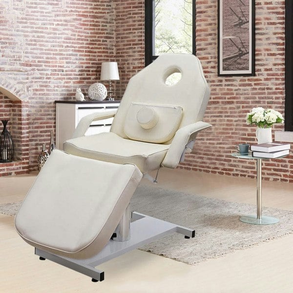 Adjustable PVC Leather Beauty Salon and SPA Treatment Bed Living and Home 