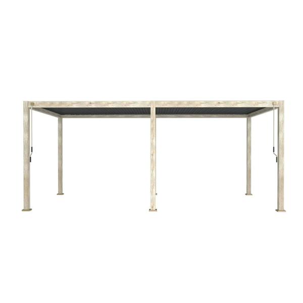 Ocean Designs Tivoli 6m x 3m Wood Effect Free Standing Pergola