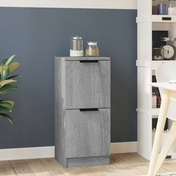 Berkfield Sideboard Grey Sonoma 30x30x70 cm Engineered Wood