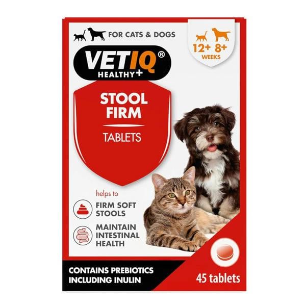 Mark & Chappell M&C Vetiq Stool Firm 45 Tablets