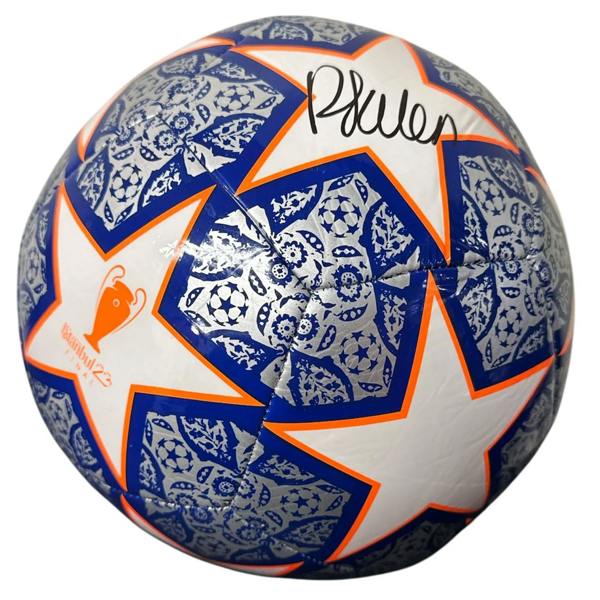 Unbranded Phil Foden signed Istanbul 2023 Champions League ball — With Display Stand £49.99