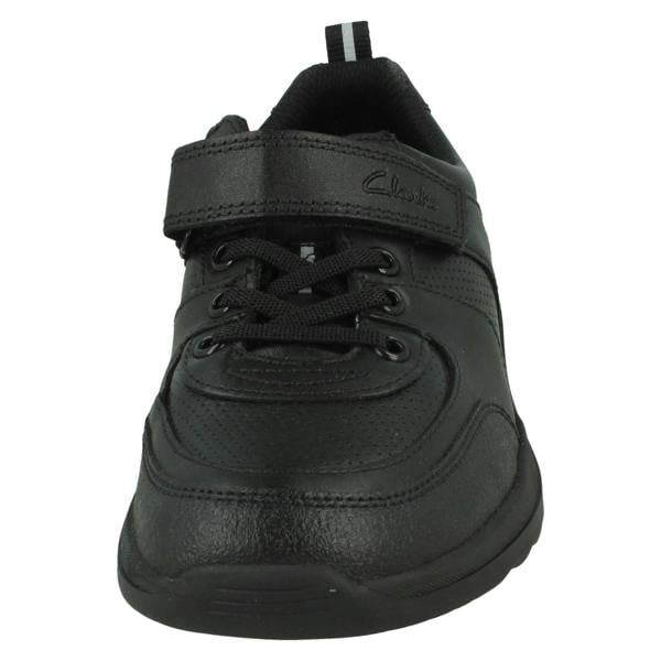 Clarks Boys Clarks Elasticated Lace School Shoes Daze Bright K