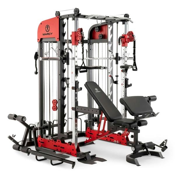 Marcy SM7553 Smith Cage Machine Linear Bearings Utility Weight Bench