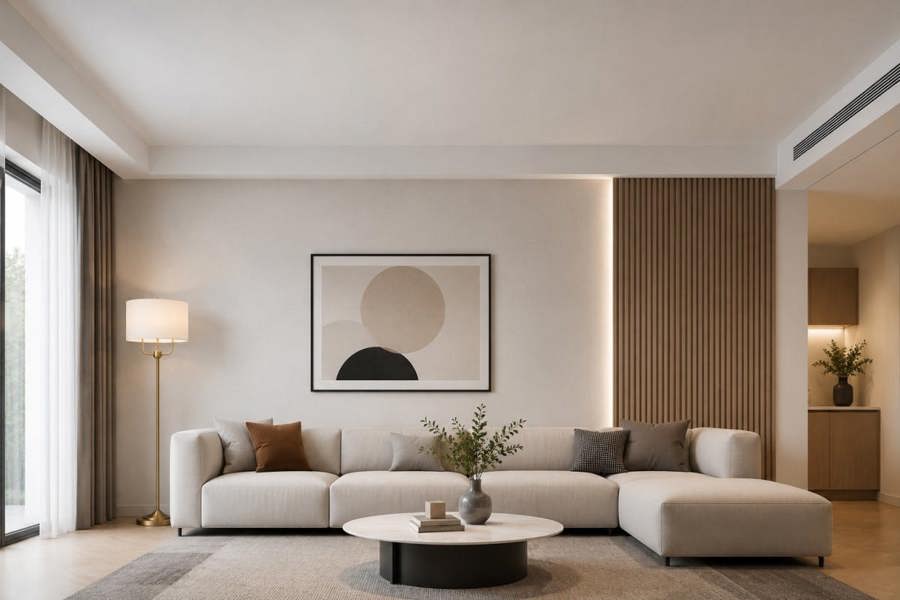 COSYLYTE Winston 3 Light Classic Floor Lamp