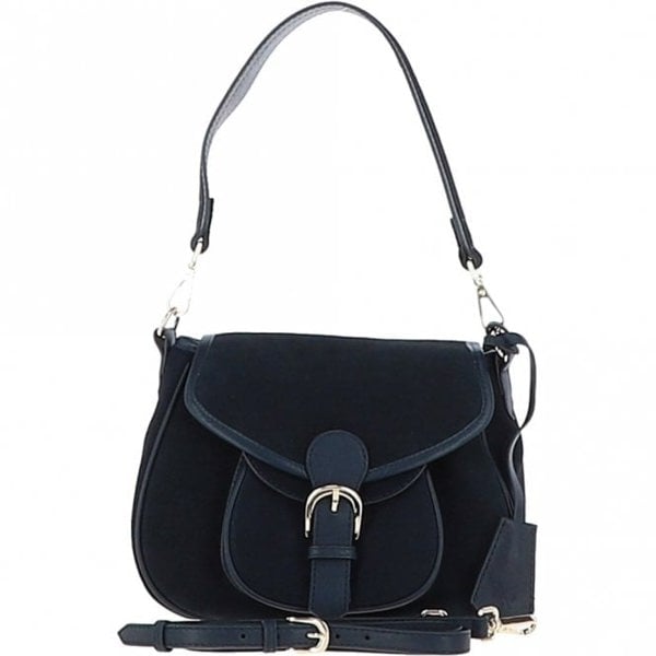 Ashwood Flap Over Suede Handbag