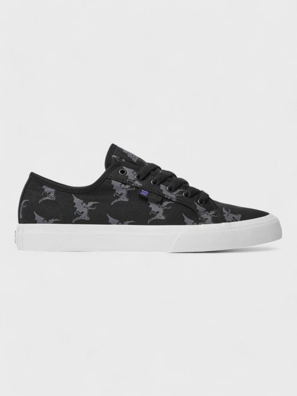 DC x Black Sabbath Manual Canvas Shoes Black - Supplied FashionAdidas