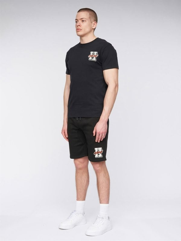 Henleys Aitchen Jog Shorts Black