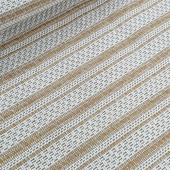 Cotton Rug Yellow Mustard Cream Stirped Small Large Runner Washable Living Room Bedroom Flat Woven Carpet Area Mat