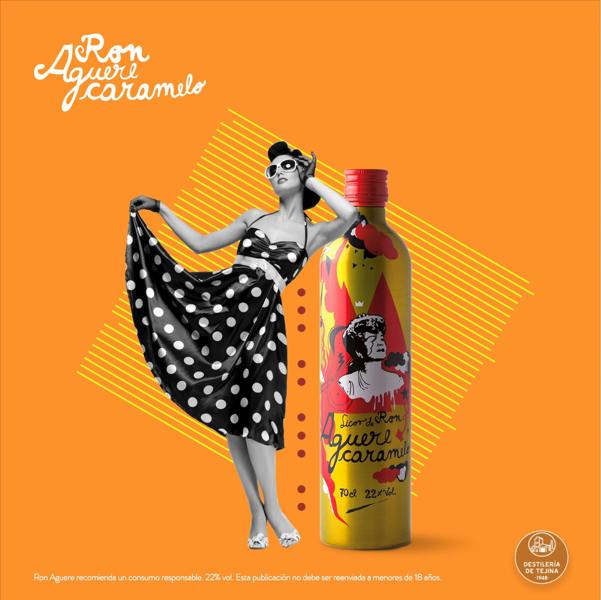 Ron Aguere Caramel Rum Banner