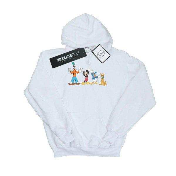 Disney Boys Mickey Mouse Friends Hoodie - White