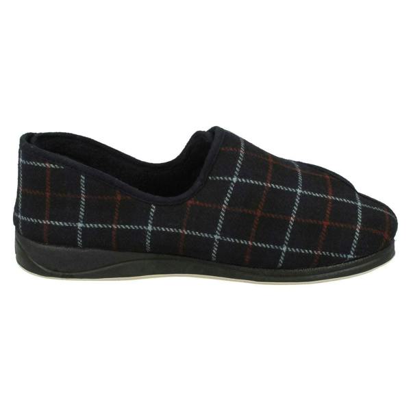 Padders Mens Padders Adjustable Back Slippers Phillip