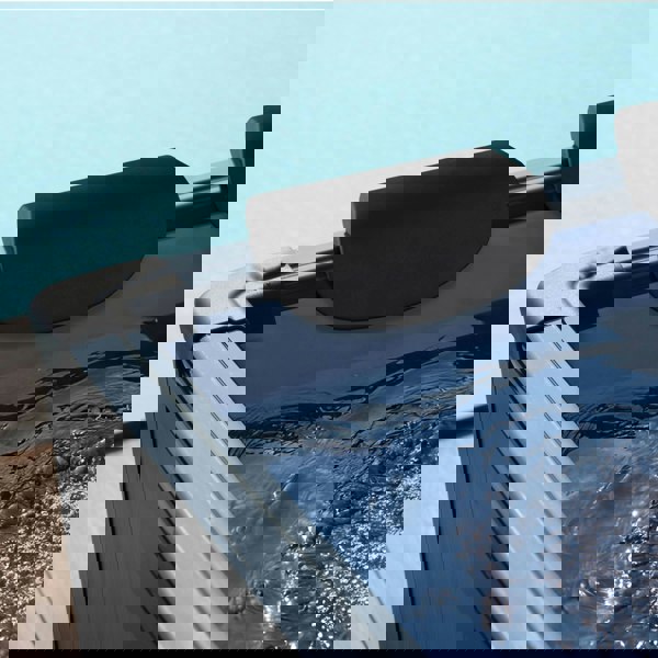 Wave Adriatic | 6 Person Square Aluminium Frame Hot Tub | Black Wood | UKCE